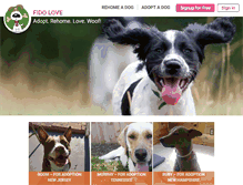 Tablet Screenshot of fidolove.com
